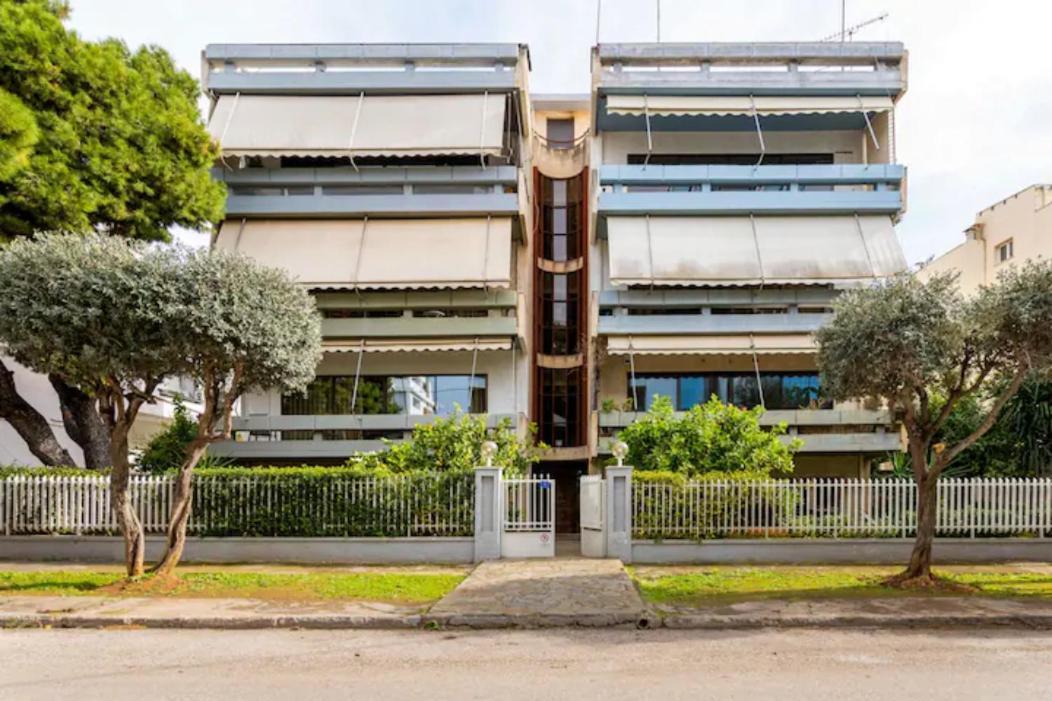 Βright Walled Designed Apt in Glyfada Center Αθήνα Εξωτερικό φωτογραφία